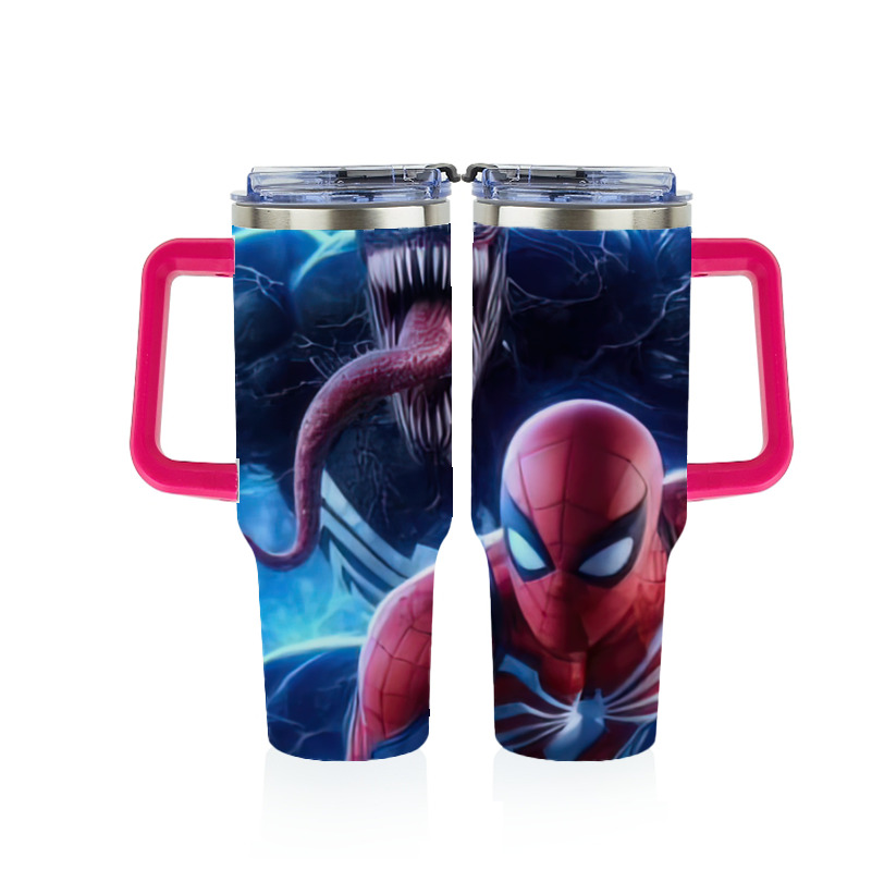 Spider Man スパイダーマン 1200ｍLフルプリント車用タンブラー